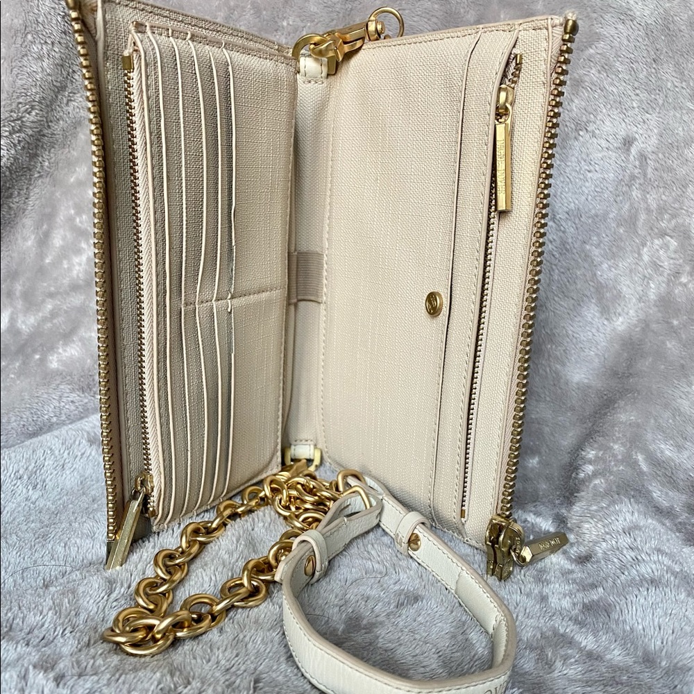 Dagne Dover Original Clutch Wallet LINEN